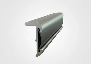 RV aluminum insert molding with vinyl cover track