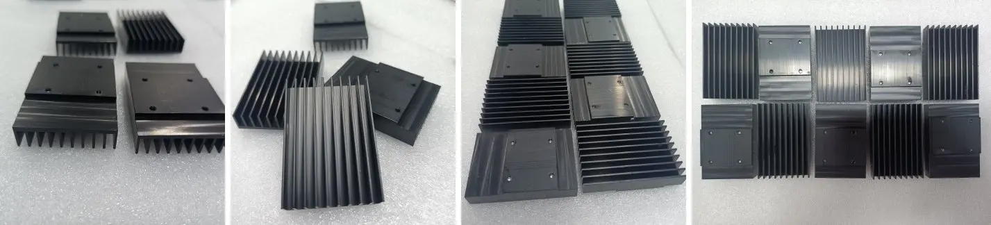 Standard comb shaped aluminum heat sink profile stock
