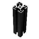 Premium 4040 European Standard Anodized Aluminum Extrusion 40x40 Industrial Profile 6063-T5 Slot 8, High Strength Corrosion Resistant for Industrial Framing.webp