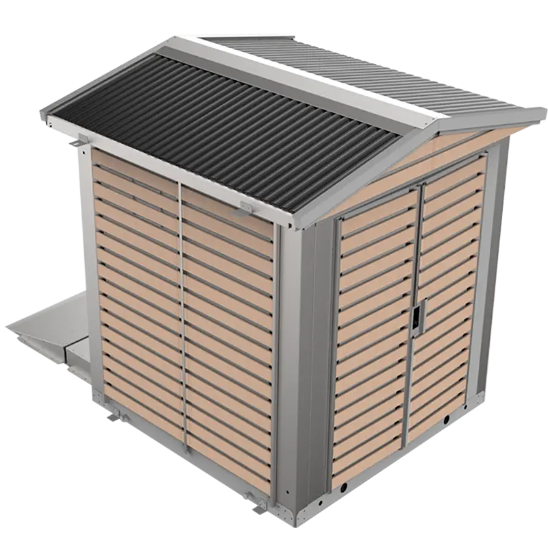 Outdoor robot workstation