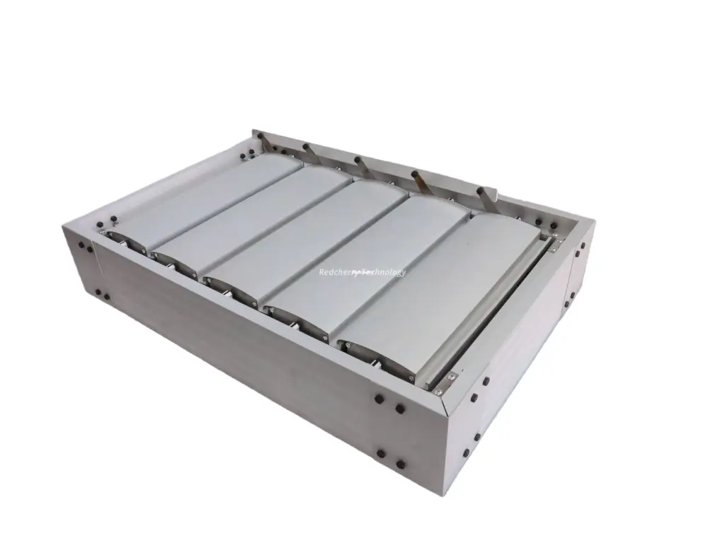 Louver Pengambaran Udara Menara Penyejuk Aluminium & Gril Ventilasi Perindustrian