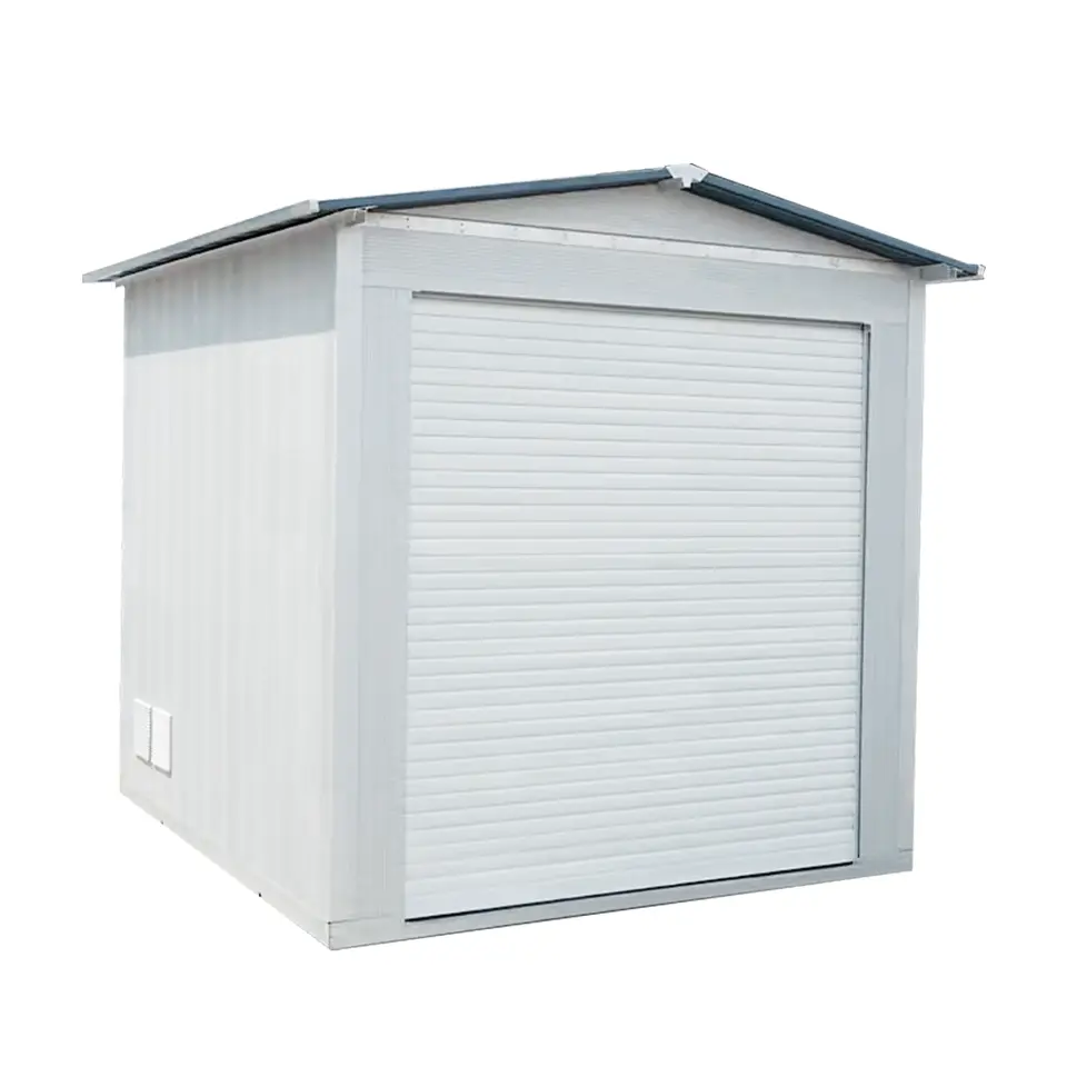 Stasiun Pengisian Daya Robot Luar Ruangan Terintegrasi dan Stasiun Kerja Pemeriksaan Otonom