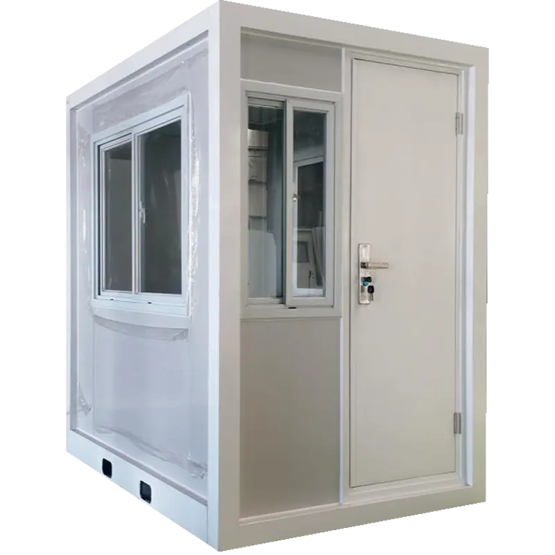 Casa de guardia móvil y estación robótica | Cabina de seguridad prefabricada