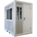 Casa de guardia móvil y estación robótica | Cabina de seguridad prefabricada